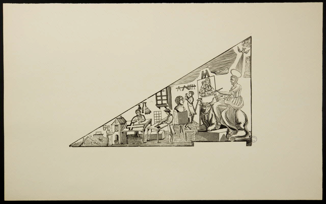 estampe Saint Luc 1976.71.7.6 Photo