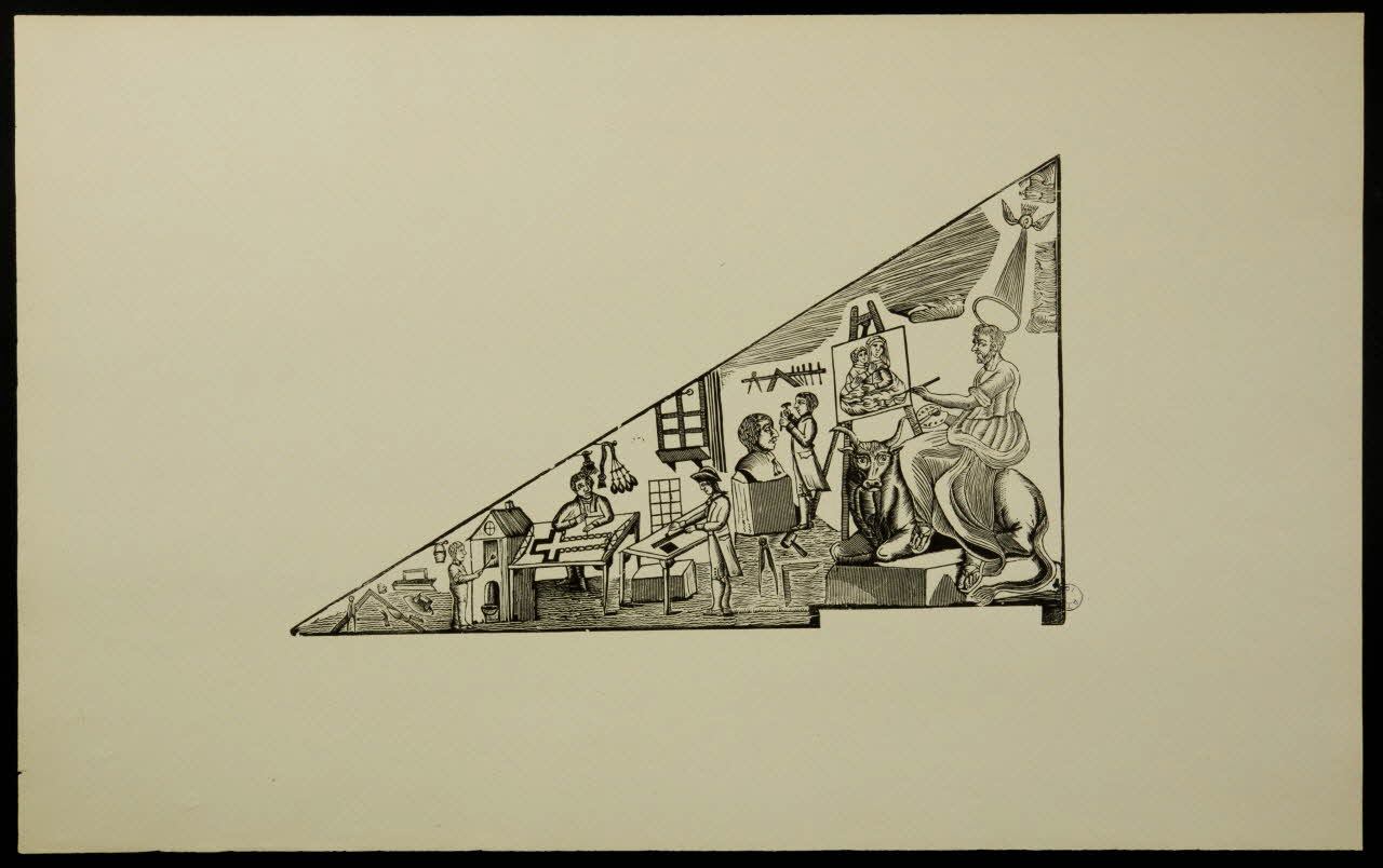 estampe Saint Luc 1976.71.8 Photo