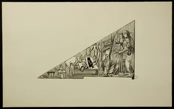 estampe Sainte Elisabeth, patronne des tailleurs et couturiers 1976.71.9.8  Photo