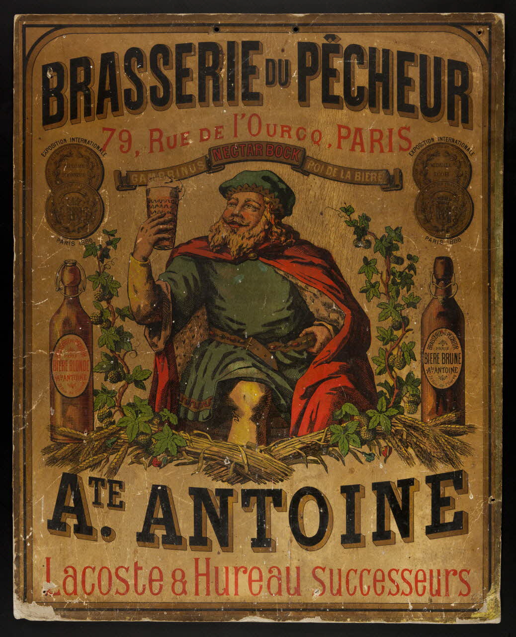 estampe BRASSERIE DU PÊCHEUR 1976.75.4 Photo
