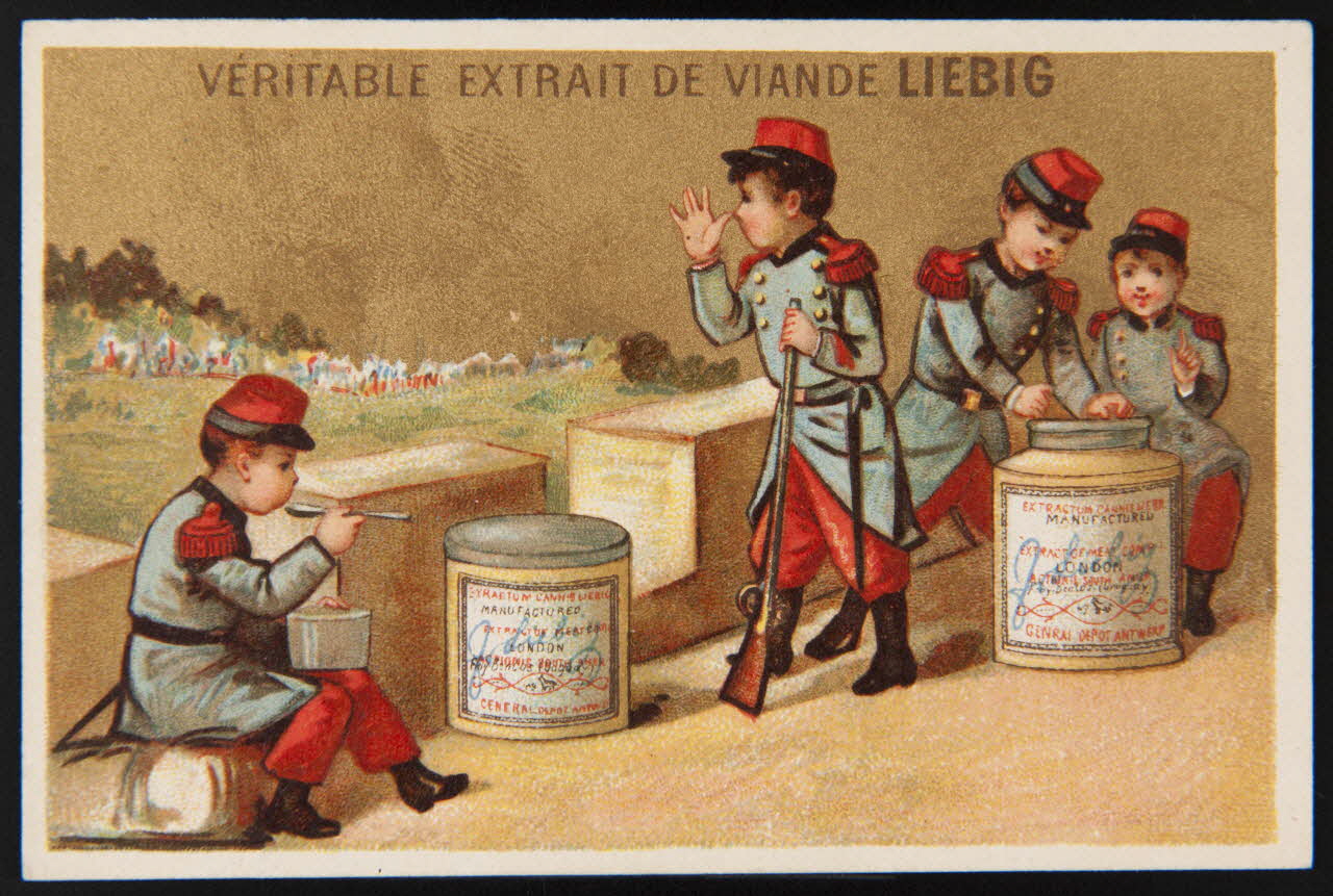 Testu & Massin carte réclame chromo Paris 1878-1883 1974.50.733  Photo