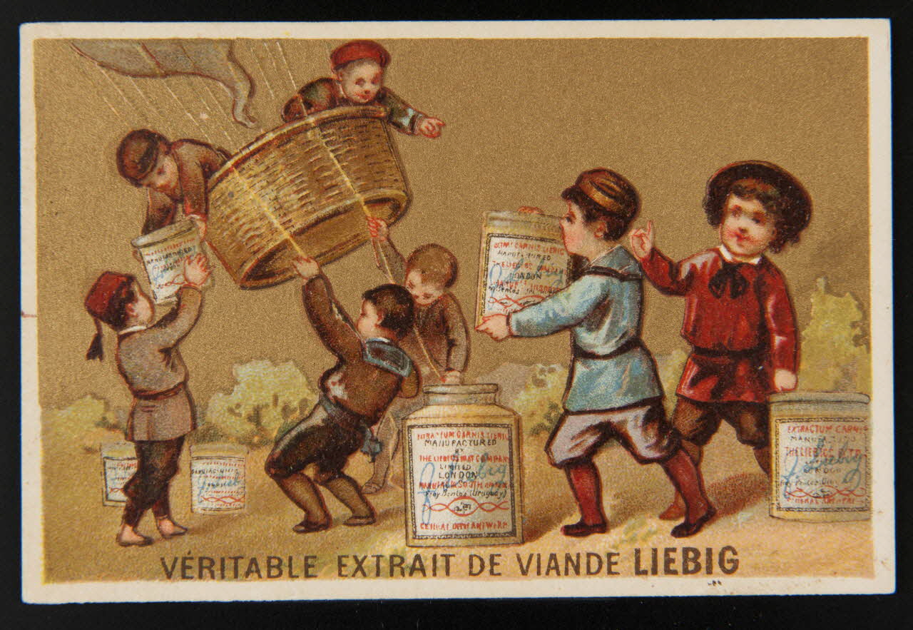 Testu & Massin carte réclame chromo Paris 1878-1883 1974.50.741 Photo