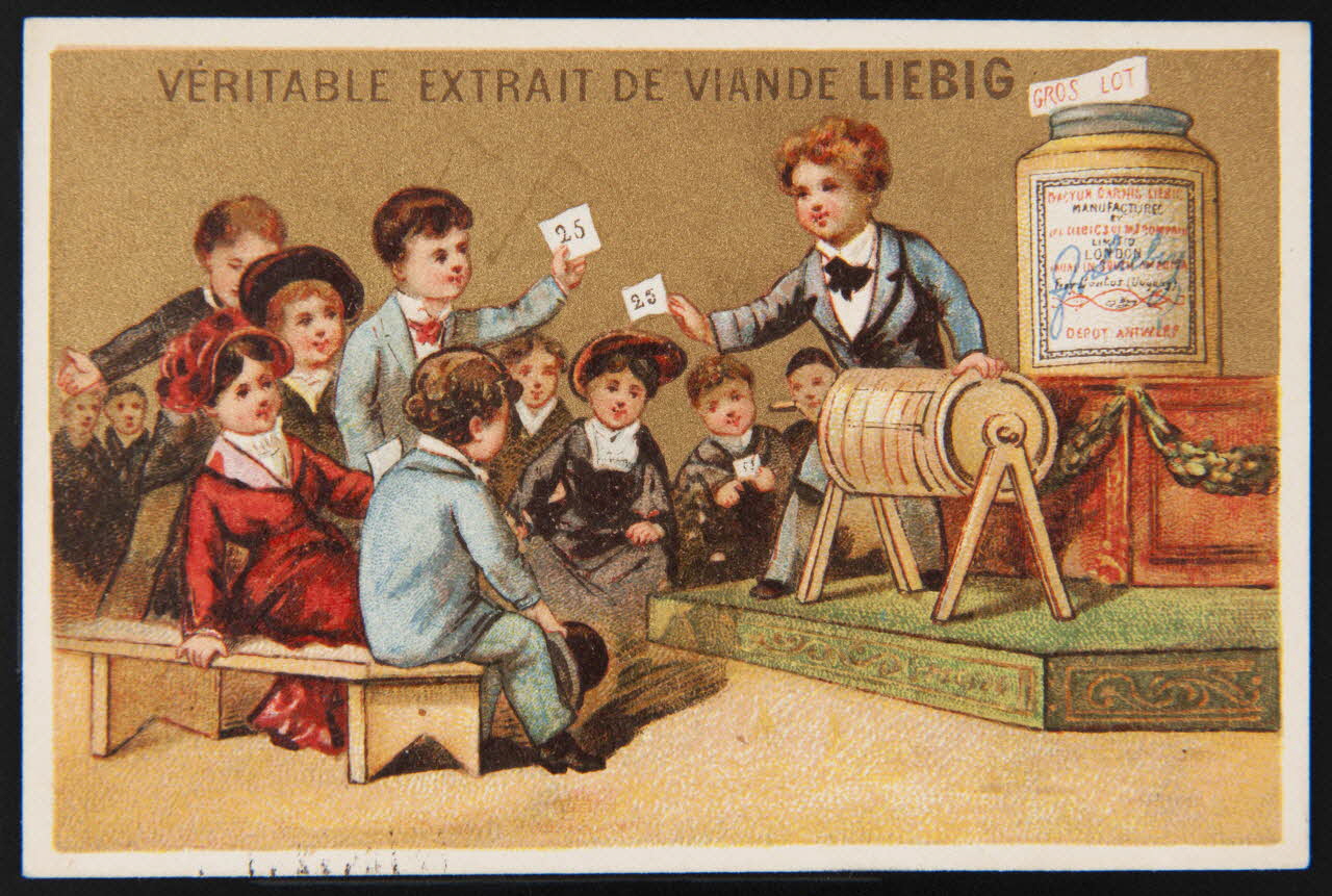 Testu & Massin carte réclame chromo Paris 1878-1883 1974.50.742 Photo