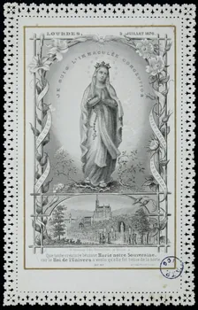 estampe JE SUIS L'IMMACULEE CONCEPTION 1977.20.487 Photo