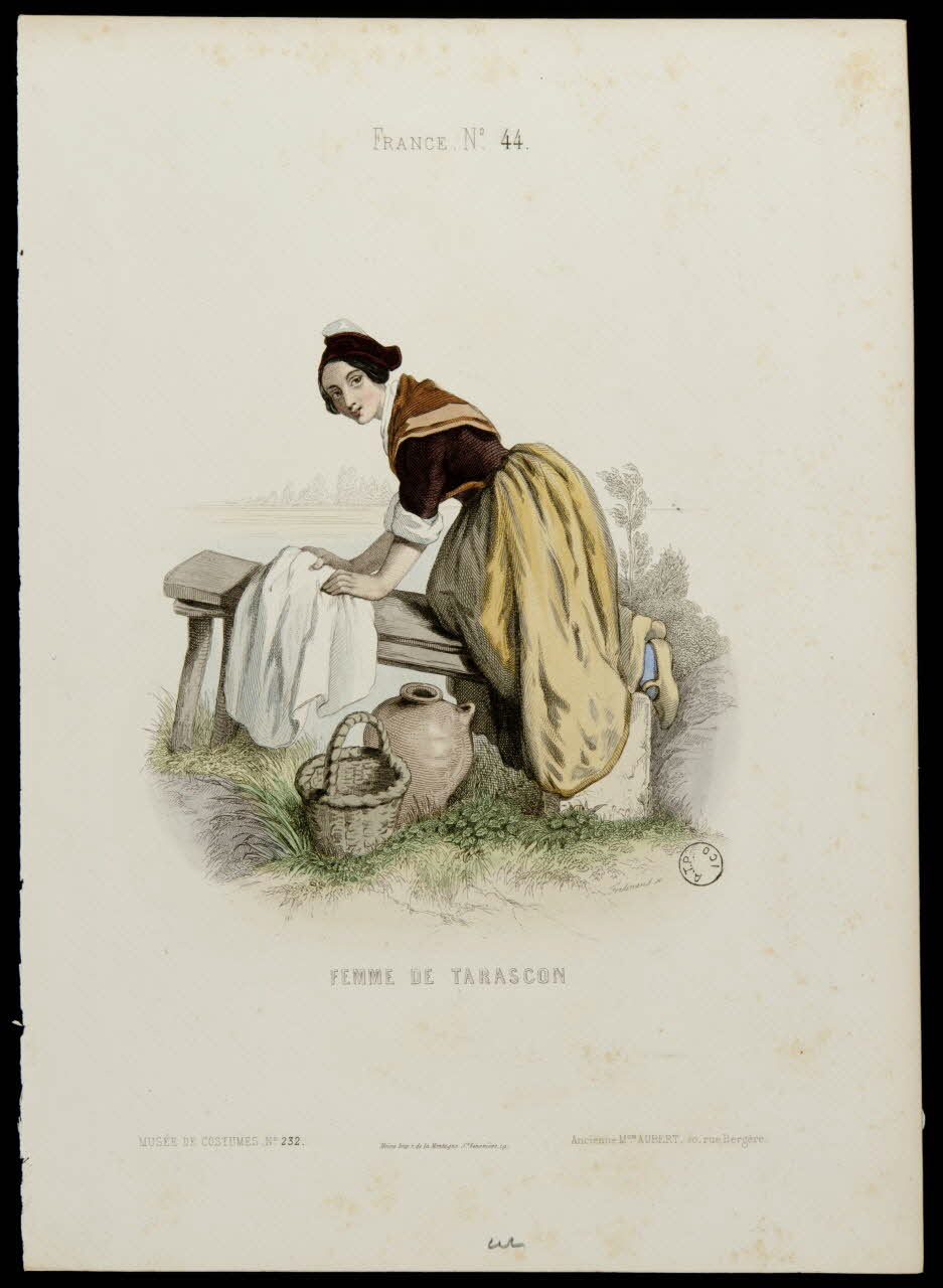 estampe FEMME DE TARASCON 1977.23.33 Photo
