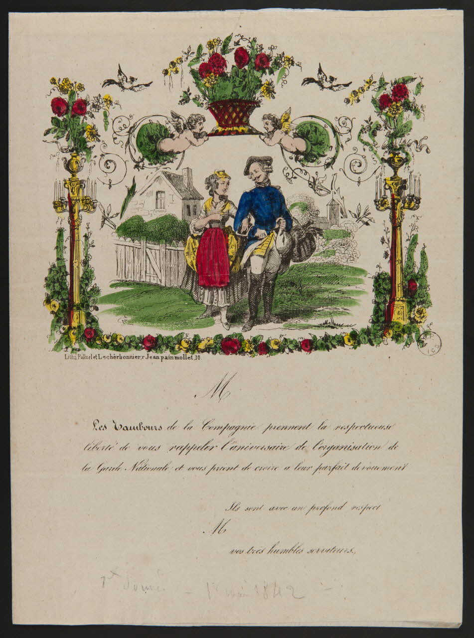 estampe Couple se regardant 1977.4.11 Photo