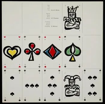 estampe Jeu de cartes 1977.40.1 Photo