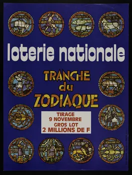 estampe loterie nationale  TRANCHE  du  ZODIAQUE 1977.40.105 Photo