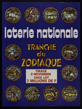 estampe loterie nationale  TRANCHE  du  ZODIAQUE 1977.40.106 Photo