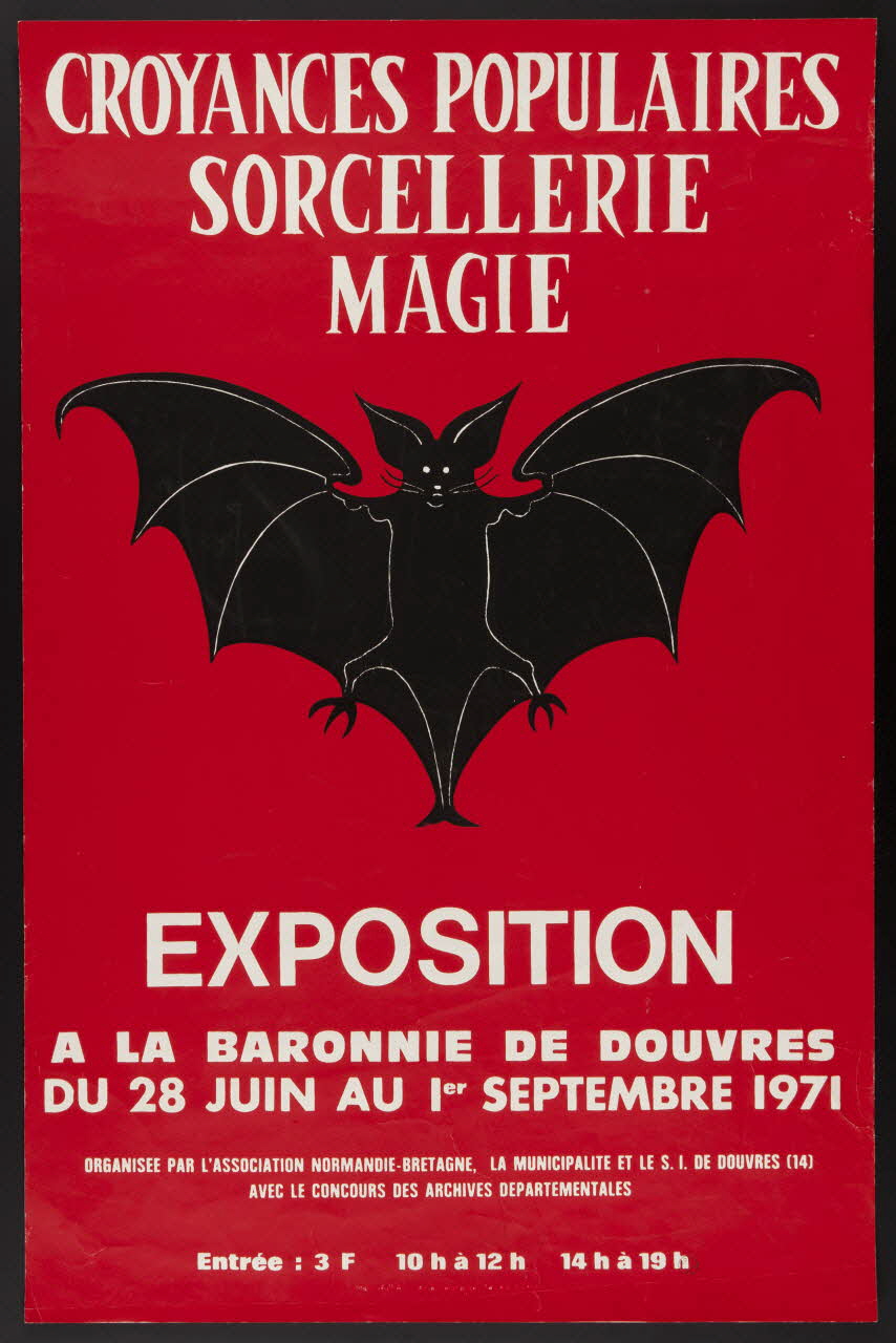 estampe CROYANCES POPULAIRES  SORCELLERIE  MAGIE 1977.40.124 Photo