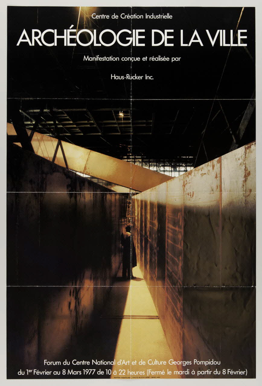 estampe ARCHEOLOGIE DE LA VILLE 1977.40.126 Photo