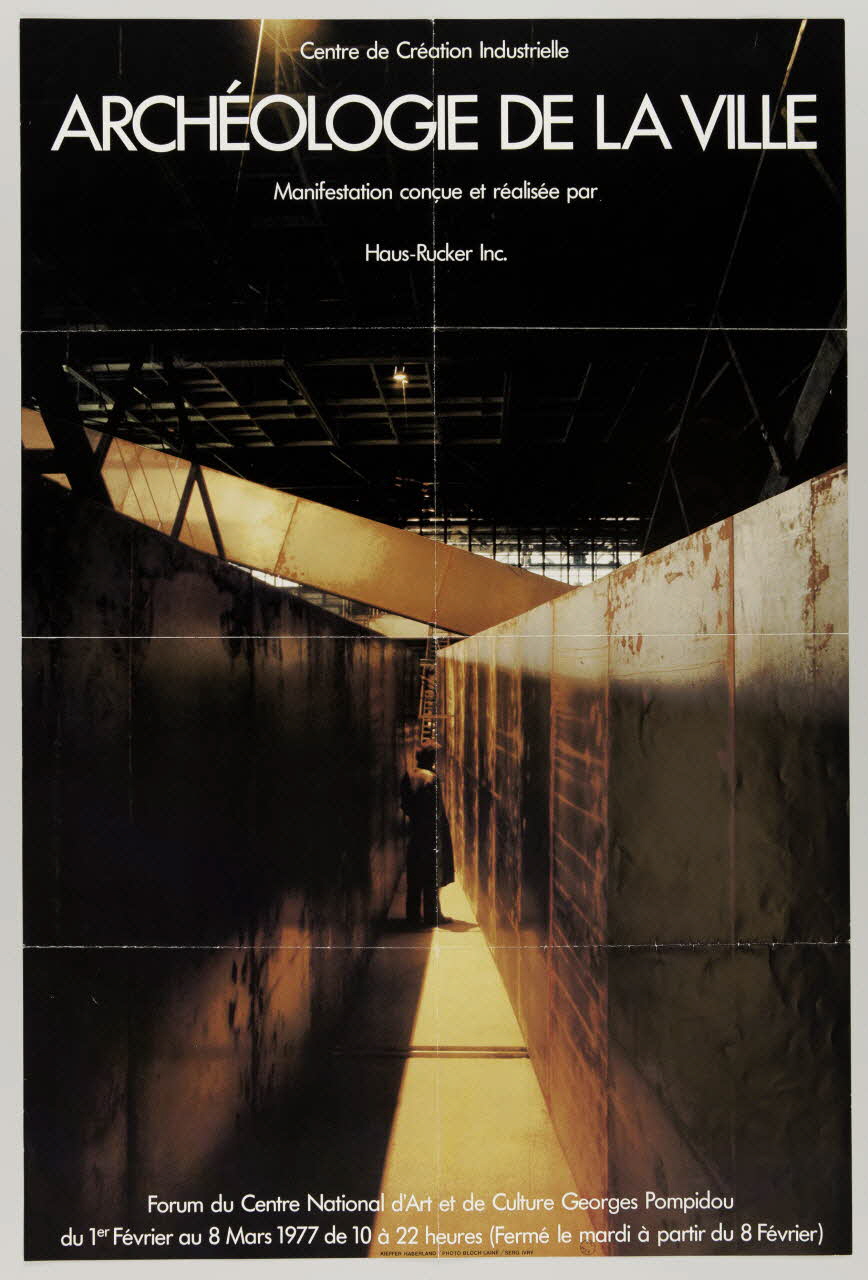 estampe ARCHEOLOGIE DE LA VILLE 1977.40.16 Photo