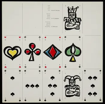 estampe Jeu de cartes 1977.40.2 Photo
