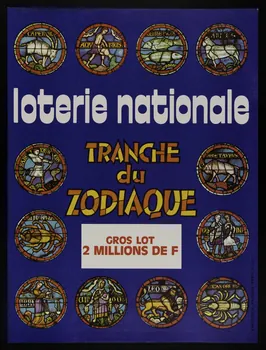 estampe loterie nationale TRANCHE du ZODIAQUE 1977.40.51 Photo