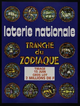 estampe loterie nationale TRANCHE du ZODIAQUE 1977.40.72 Photo