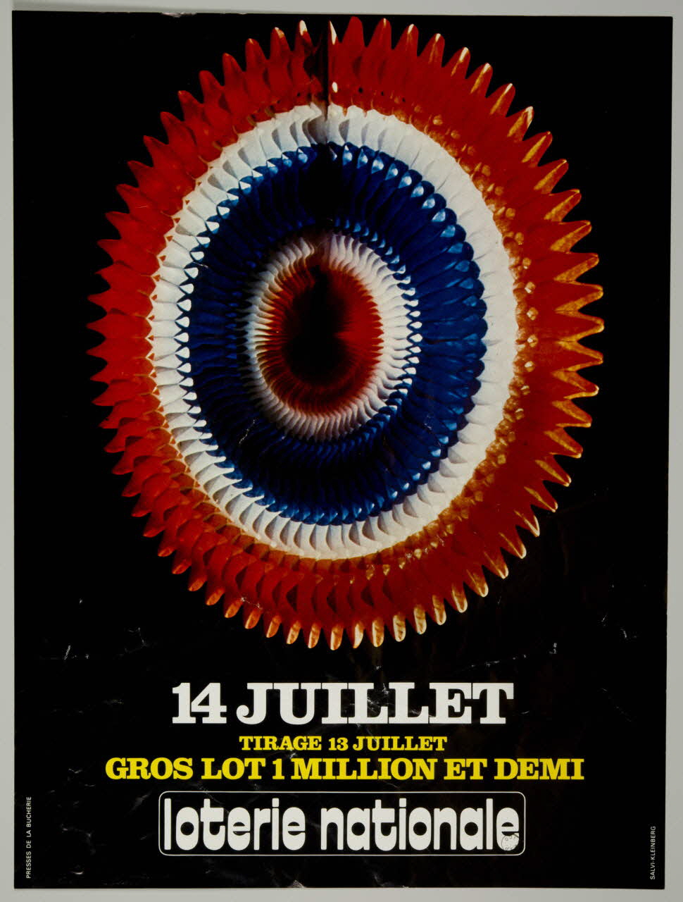 estampe loterie nationale 1977.40.79 Photo