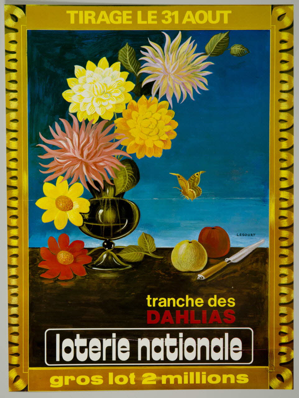 estampe loterie nationale 1977.40.88 Photo