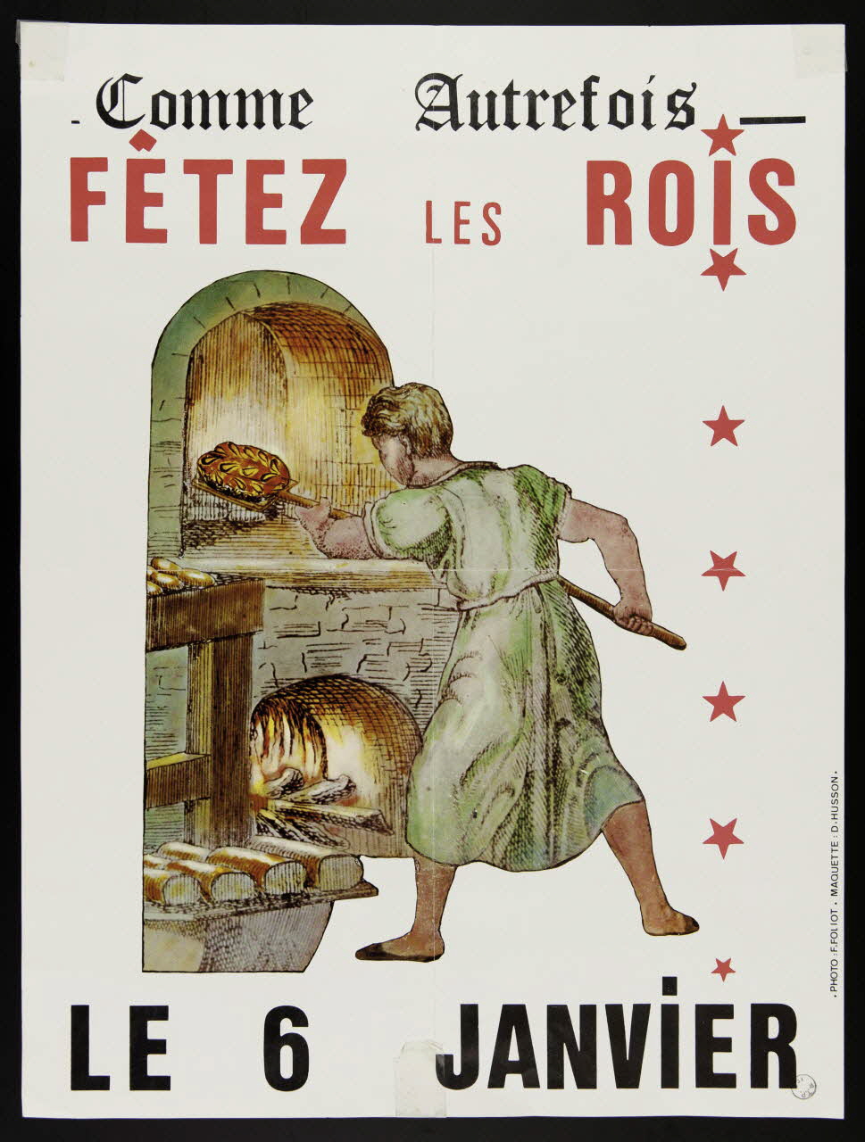estampe Comme Autrefois  FETEZ LES ROIS 1977.64.6 Photo