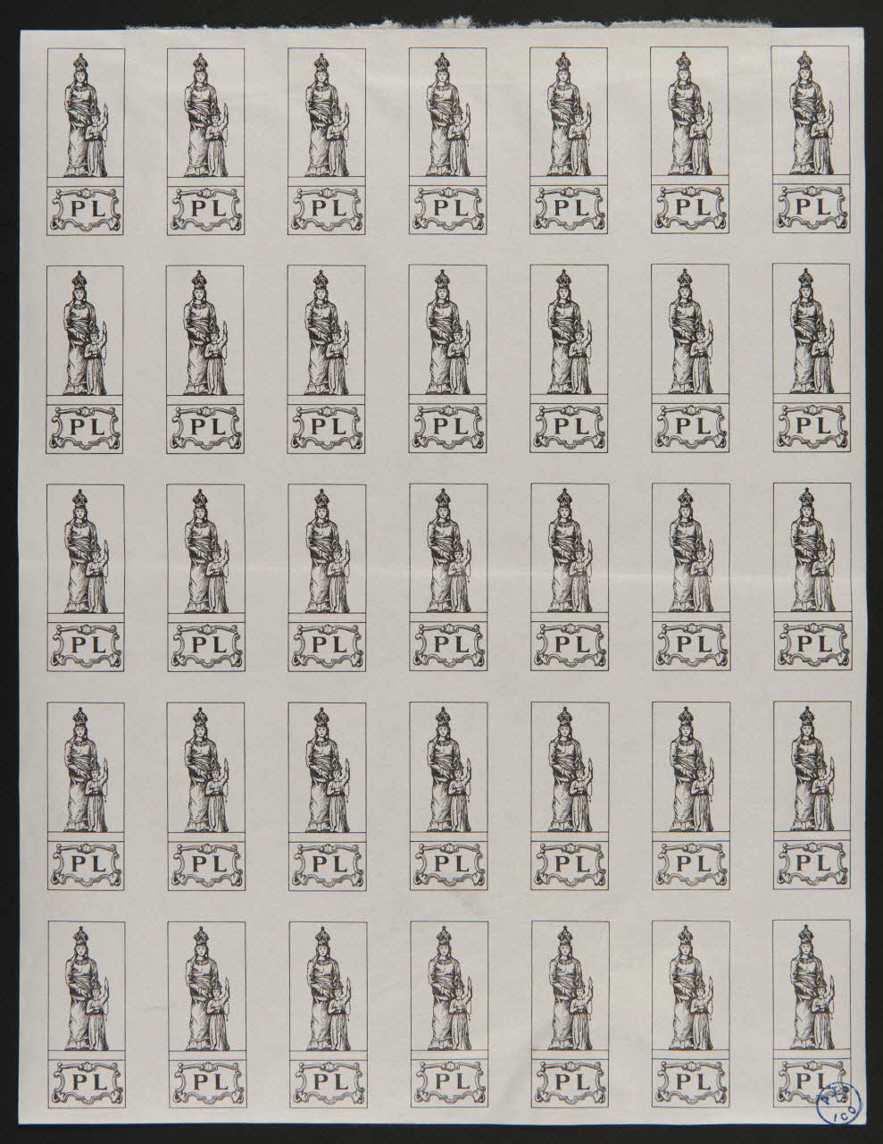 estampe Ste Anne d'Auray 1977.66.17 Photo