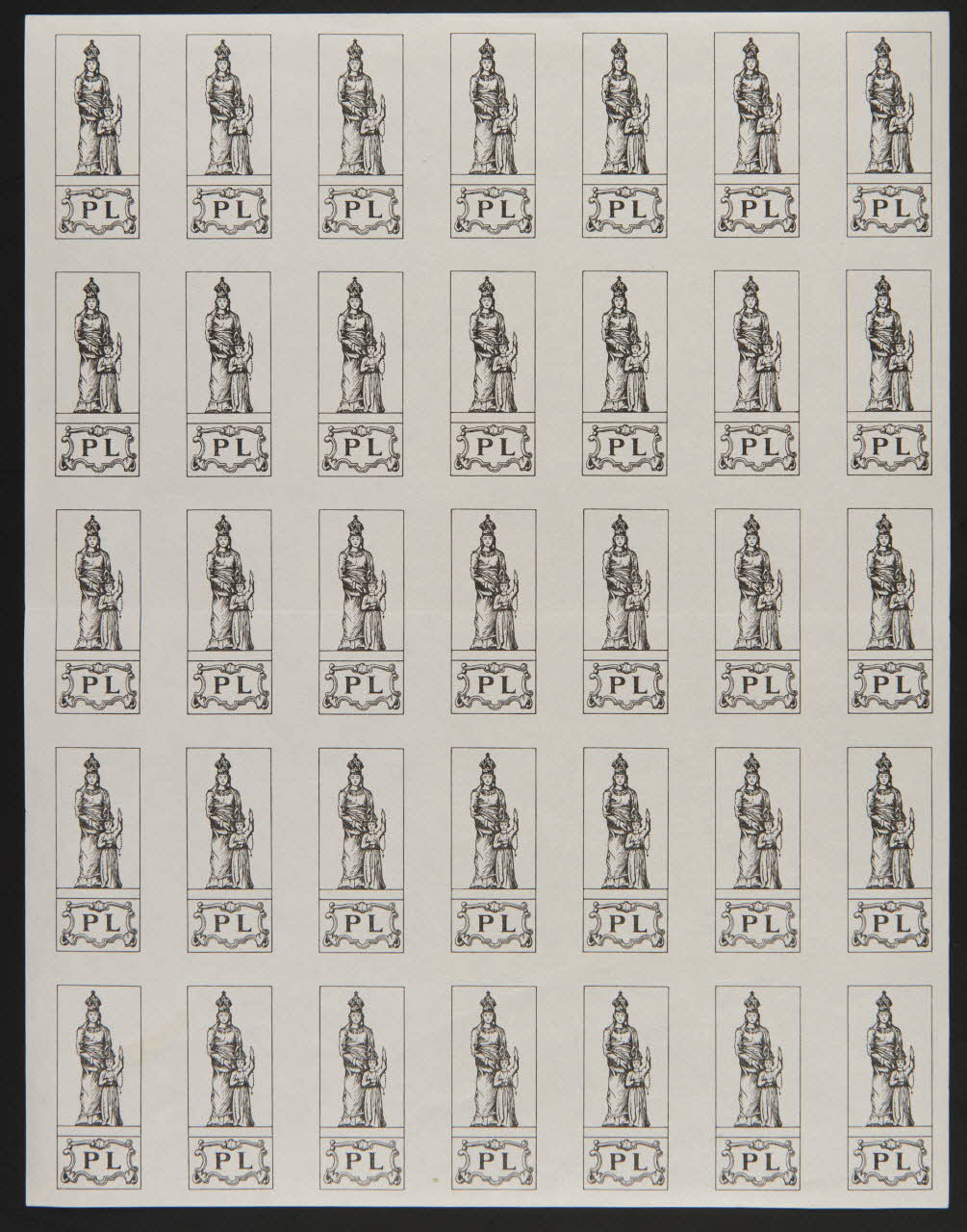 estampe Ste Anne d'Auray 1977.66.18 Photo