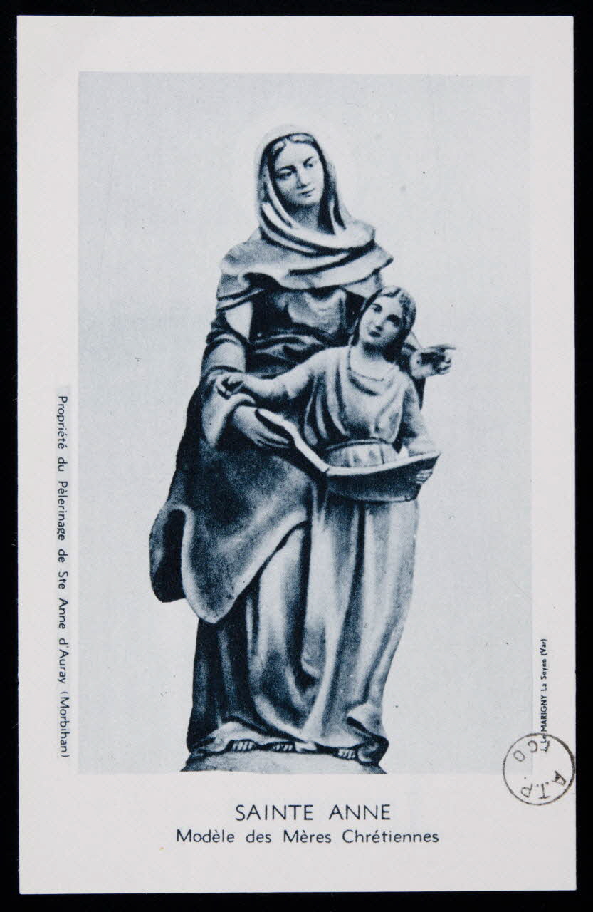 image pieuse SAINTE ANNE 1977.67.3 Photo