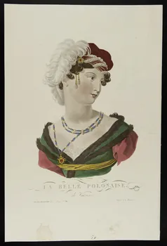 estampe LA BELLE POLONAISE. 1977.68.53 Photo