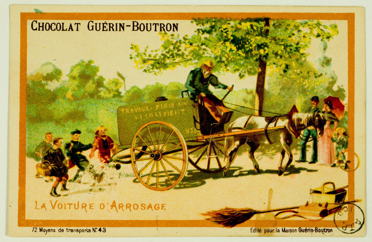 estampe LA VOITURE D'ARROSAGE 1977.68.65 Photo