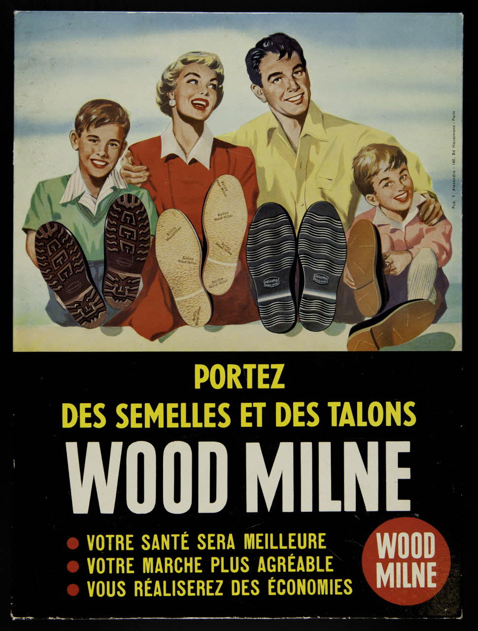 estampe PORTEZ  DES SEMELLES ET DES TALONS  WOOD MILNE 1900-1950 1977.75.131 Photo