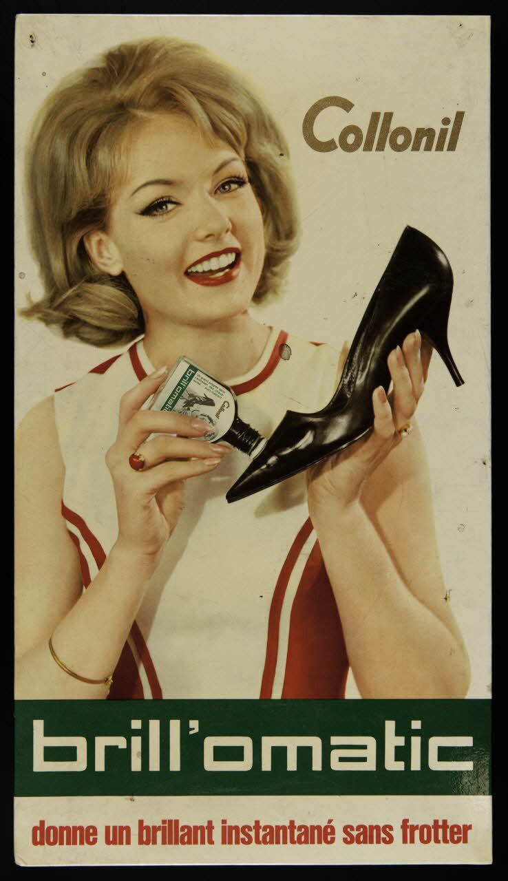 estampe Collonil  brill'omatic  donne un brillant instantané sans frotter 1900-1950 1977.75.309 Photo