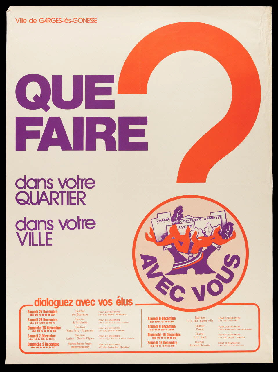 estampe QUE  FAIRE ? 1978.104.11 Photo