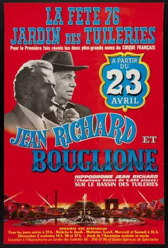 affiche LA FETE 76  JARDIN DES TUILERIES 1978.17.26  Photo