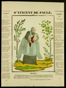 estampe ST VINCENT DE PAULE. 1978.29.1  Photo