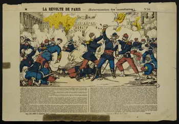 estampe LA REVOLTE DE PARIS. 1978.29.6 Photo