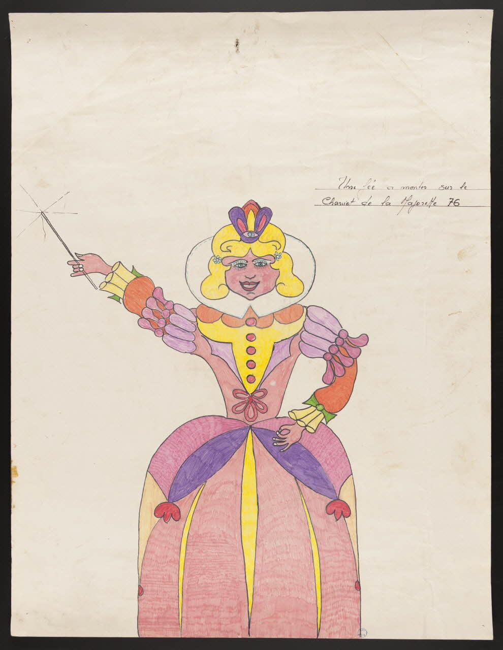 dessin Fée 1978.30.32 Photo