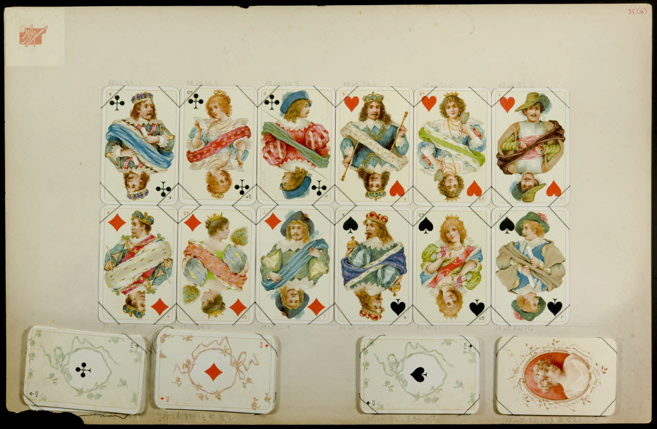 cartes à jouer Jeu de cartes 1978.40.32.1/52 Photo