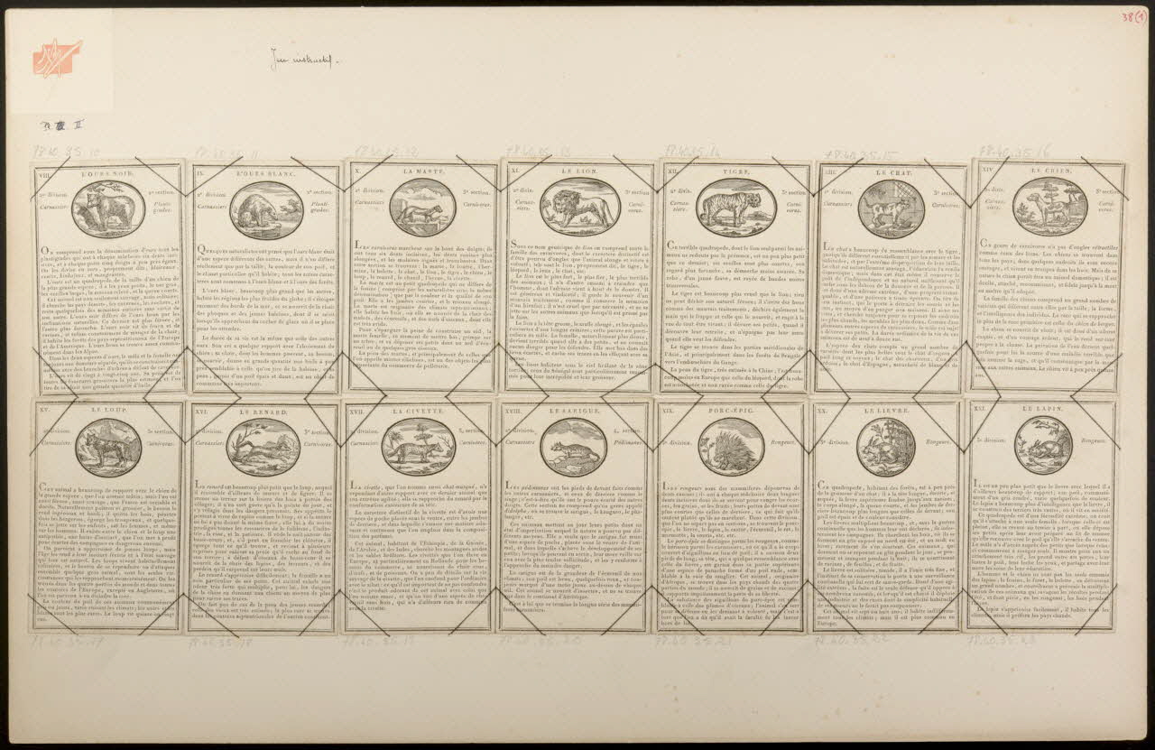cartes à jouer Jeu instructif 1978.40.35.10/23 Photo