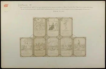 cartes à jouer Jeu des Barricades 1832 1978.40.55.1/8 Photo