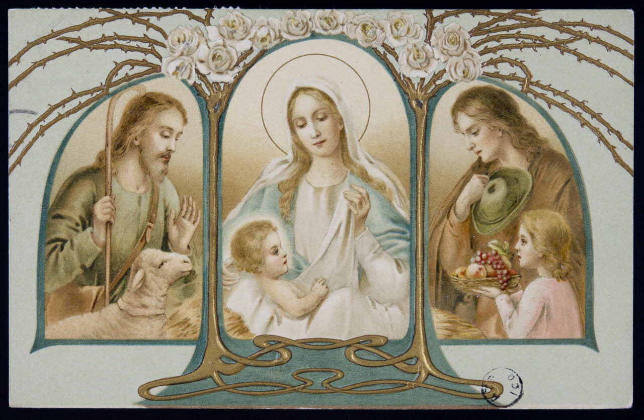 estampe Sainte Famille 1978.44.107 Photo