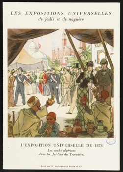 Hoffmann-La Roche et Cie estampe LES EXPOSITIONS UNIVERSELLES  de jadis et de naguère Paris 1878 1978.44.119  Photo