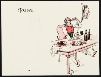 estampe Menu 1978.44.126 Photo