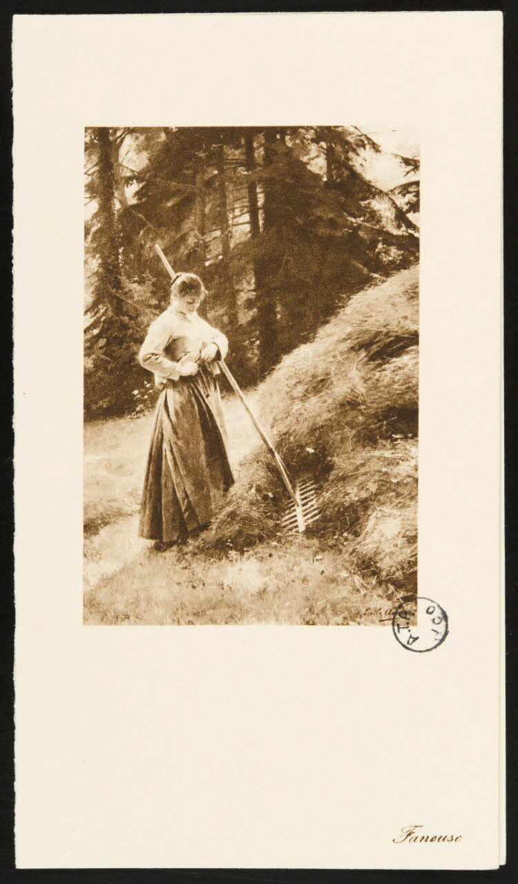 estampe Paysanne pendant les foins 1978.44.127 Photo