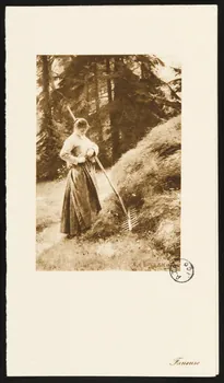 estampe Paysanne pendant les foins 1978.44.127  Photo