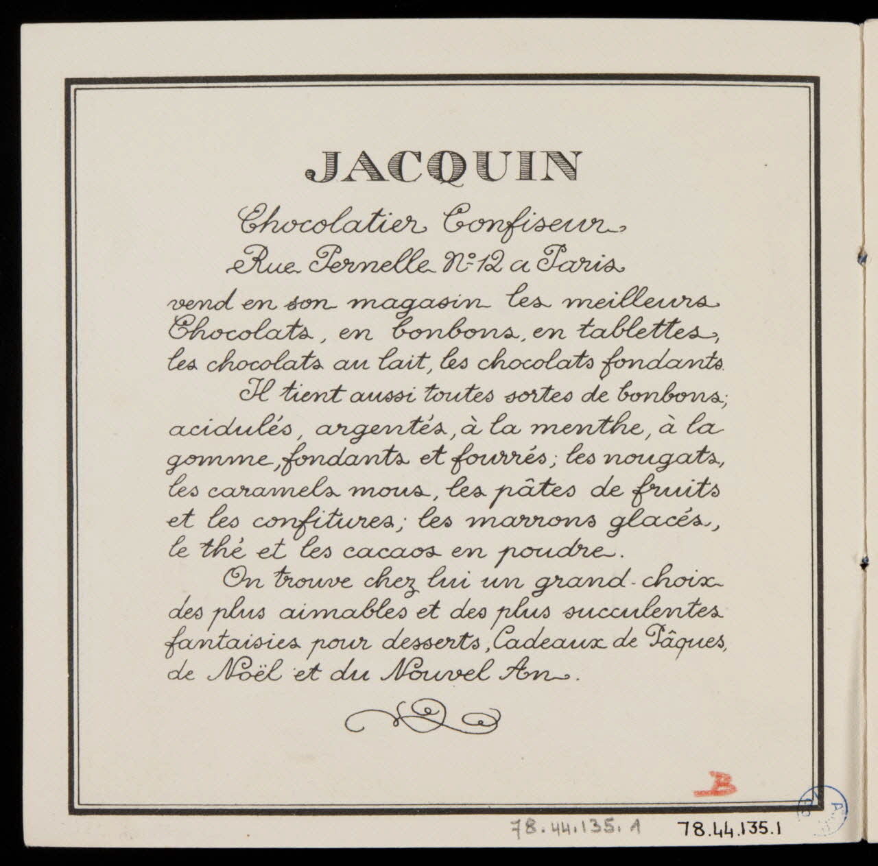 album JACQUIN 1978.44.135.1 Photo