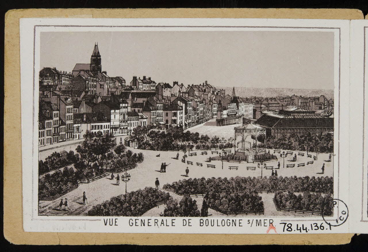 album VUE GENERALE DE BOULOGNE S MER. 1978.44.136.1 Photo