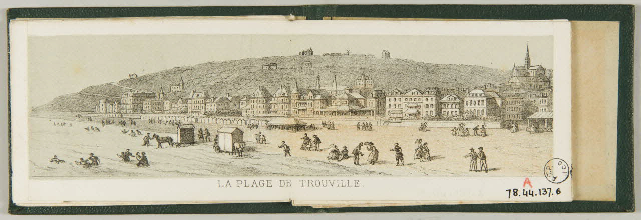 album LA PLAGE DE TROUVILLE. 1978.44.137.6 Photo