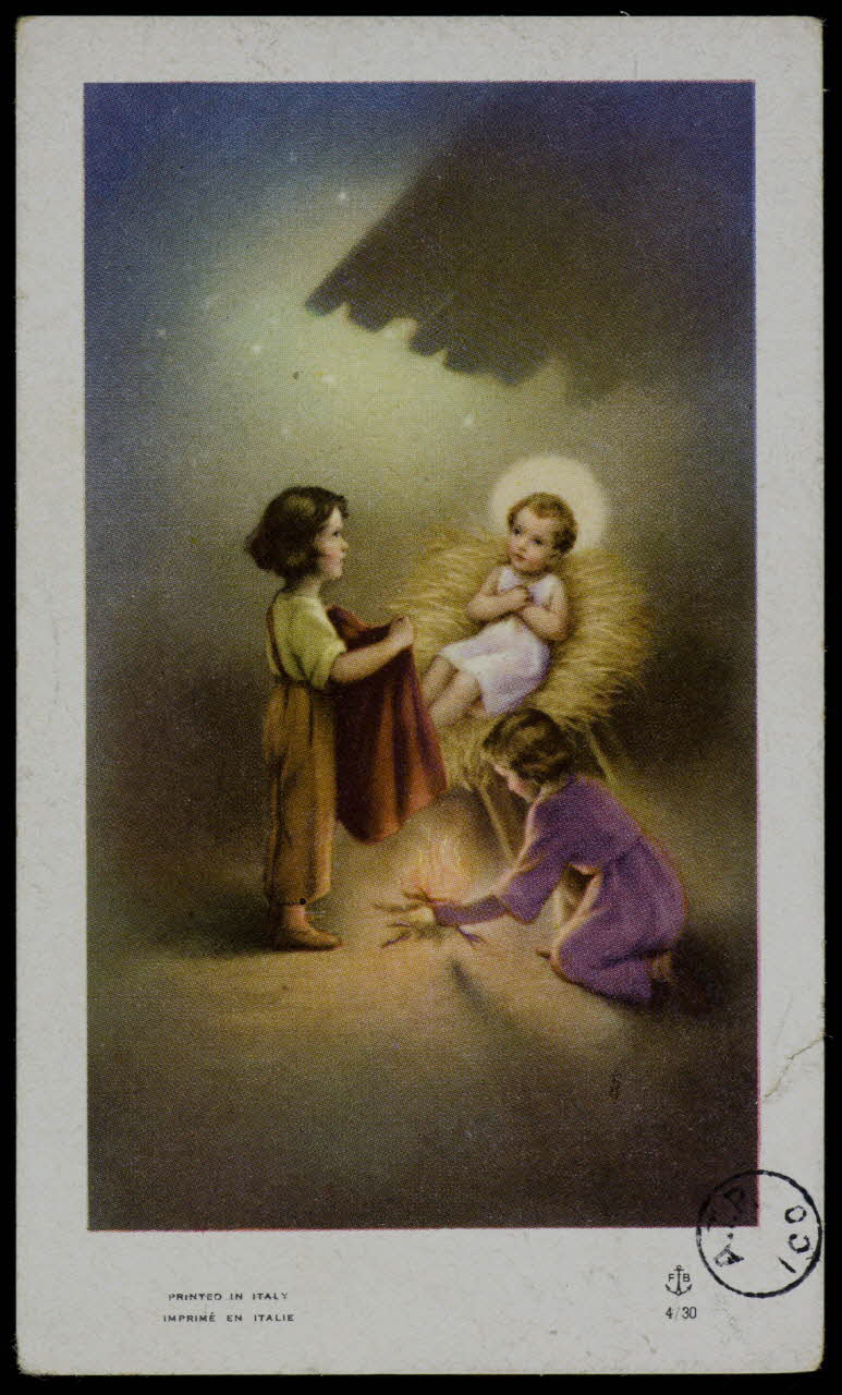 Brigitte Mallet estampe Nativité 1970 1978.44.94 Photo