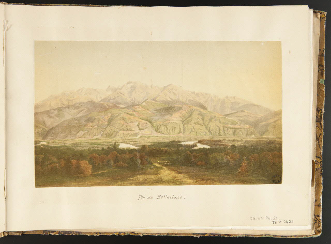 album Pic de Belledone. 1978.55.24.21 Photo