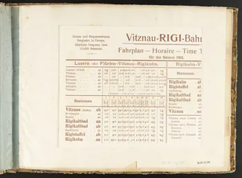 album Die Vitznau-Rigi-Bahn 1978.55.24.35 Photo