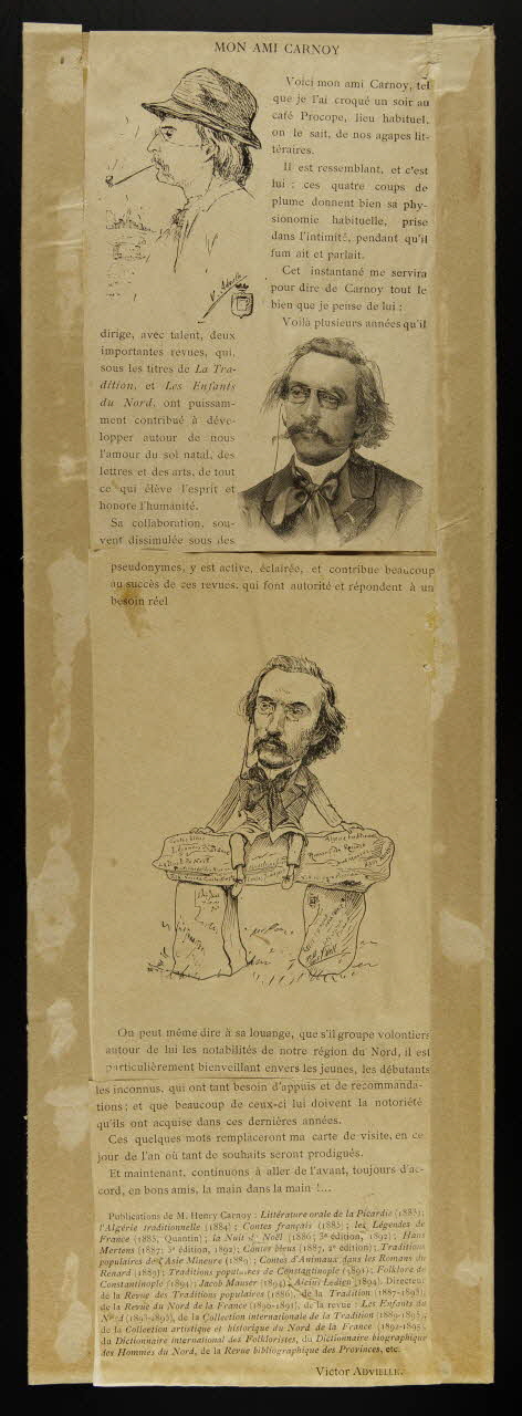 estampe MON AMI CARNOY 1978.56.1 Photo