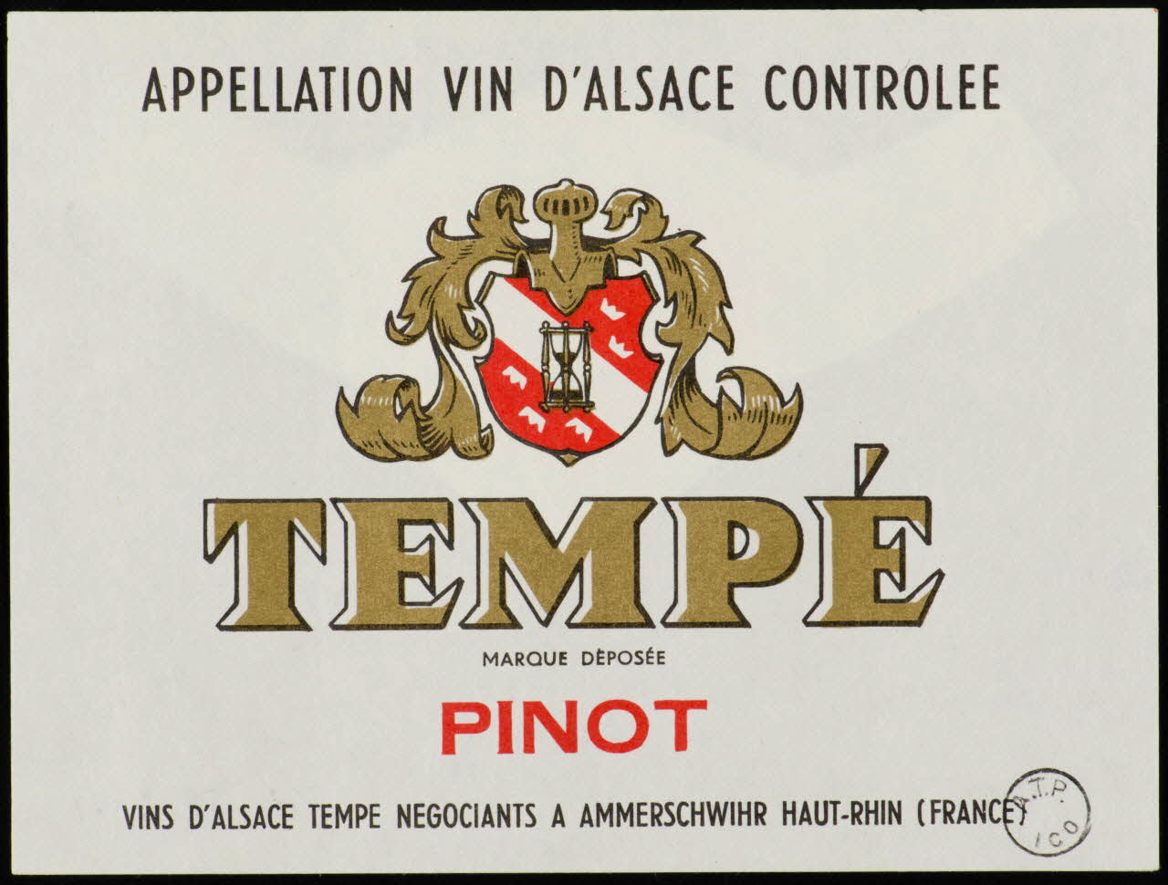 estampe TEMPE  PINOT 1972.58.27.1/2 Photo